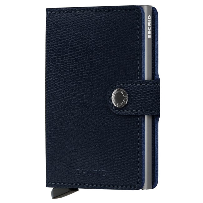 Mały portfel kieszonkowy Secrid Miniwallet Rango - blue/titanium