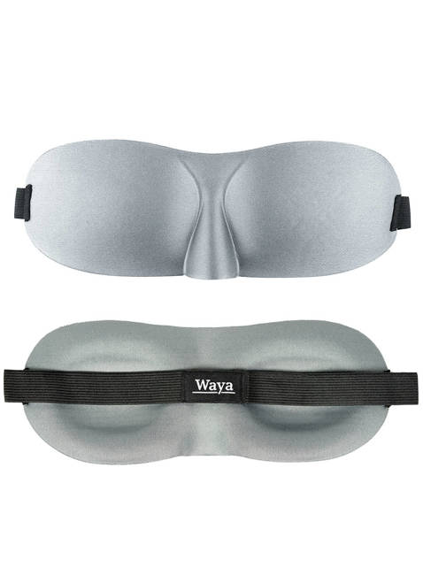 Maska opaska na oczy do spania Waya 3D Comfort - grey