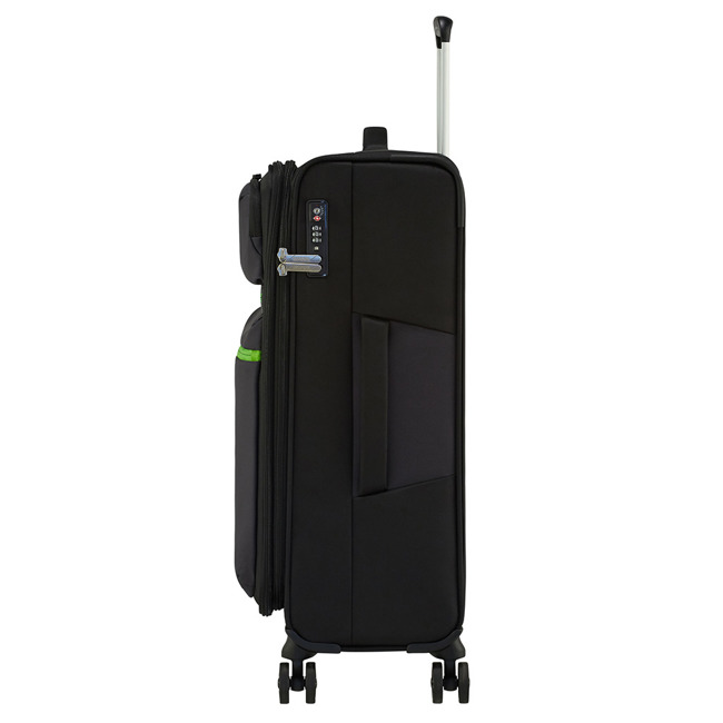 Matchup średnia poszerzana walizka American Tourister - neon black