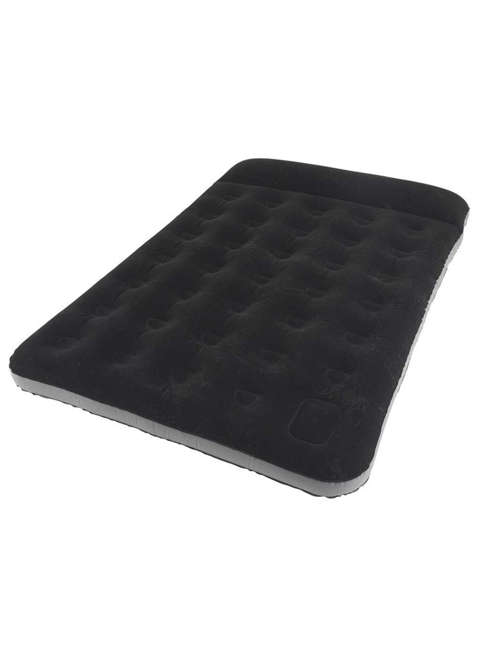 Materac z poduszką i pompką Outwell Flock Classic Double - black / grey