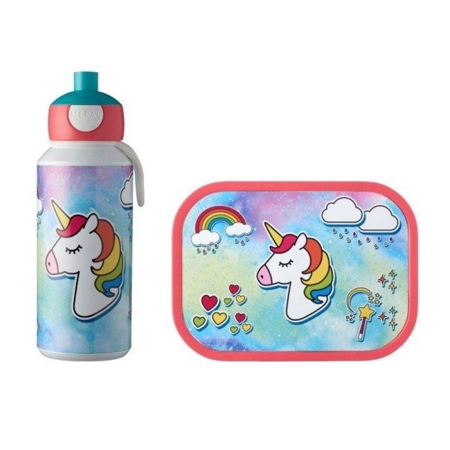 Mepal Campus lunchbox + butelka dziecięca - unicorn