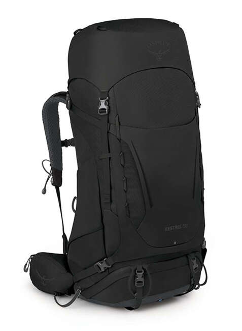 Męski trekkingowy plecak Osprey Kestrel 58 L/XL - black