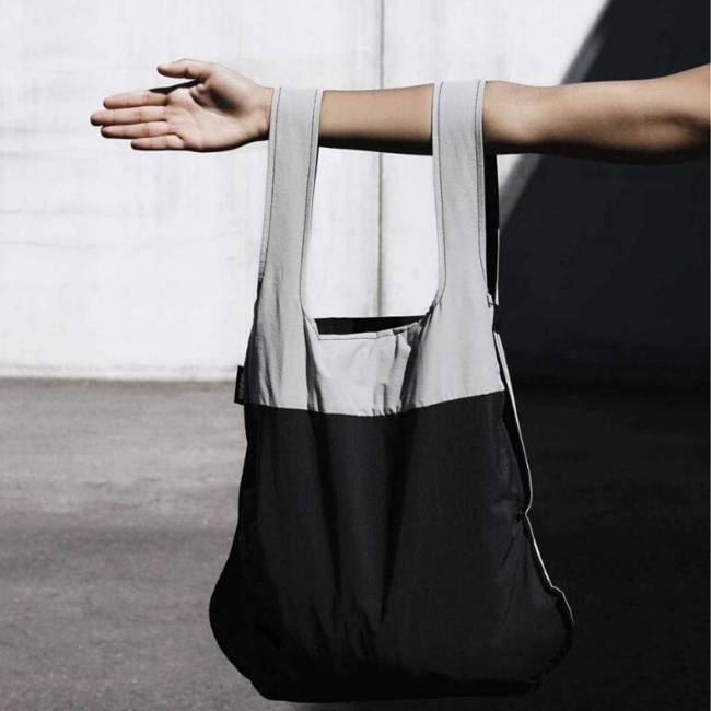 Miejska torba 2-w-1 Notabag - grey / black