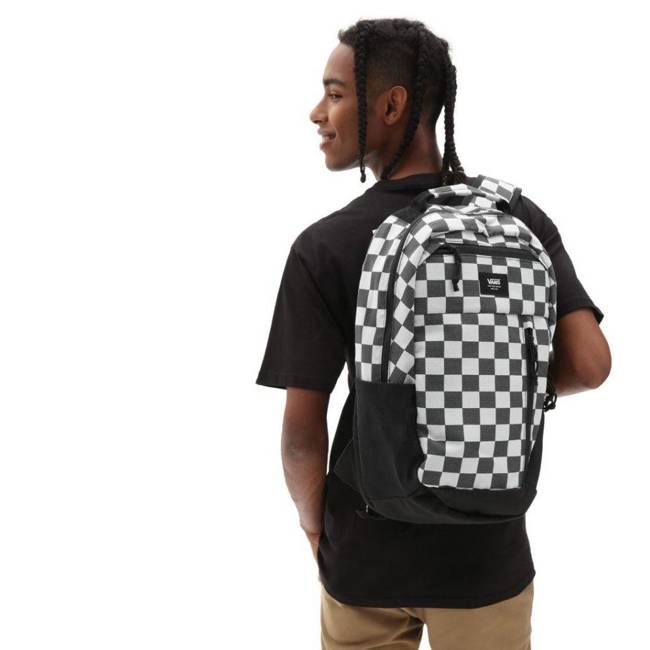 Miejski plecak Vans Disorder Plus - Black White Checker