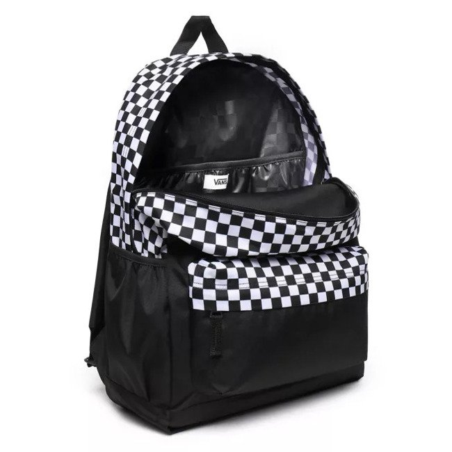 Miejski plecak Vans Sporty Realm Plus - black / sport stripe