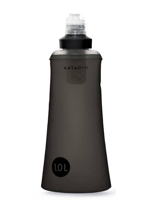 Miękka butelka filtrująca wodę Katadyn BeFree Tactical 1 l - black