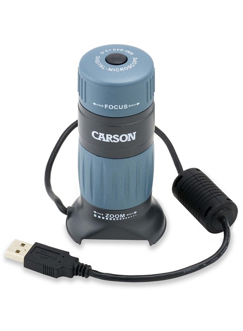 Mikroskop cyfrowy USB Carson zPix™ 300 86x-457x z funkcją przechwytywania wideo