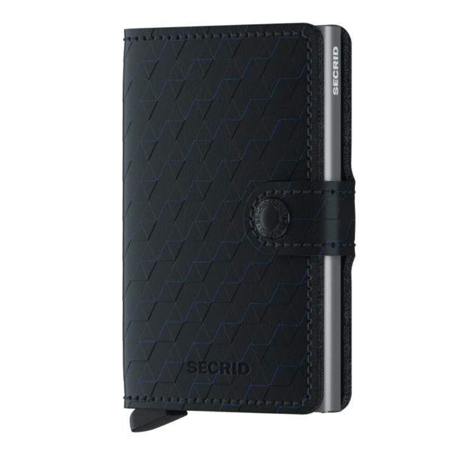 Mini Portfel Secrid Miniwallet Optical - black / titanium