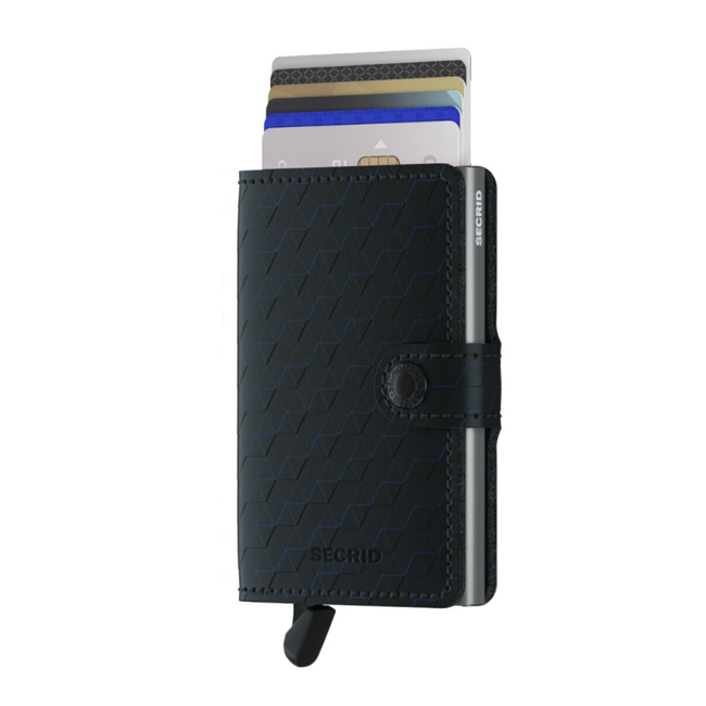 Mini Portfel Secrid Miniwallet Optical - black / titanium