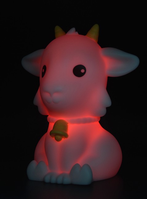 Mini lampka nocna na baterie Dhink Koziołek