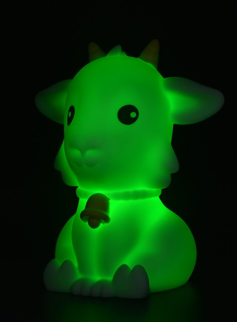 Mini lampka nocna na baterie Dhink Koziołek