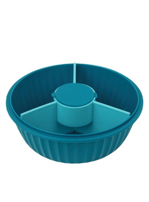 Miska lunchbox Yumbox Poke Love Bowl 1050 ml - lagoon blue