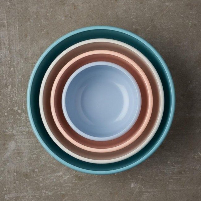 Miska okrągła niska Mepal Cirqula Multi Bowl 2250 ml - nordic blush