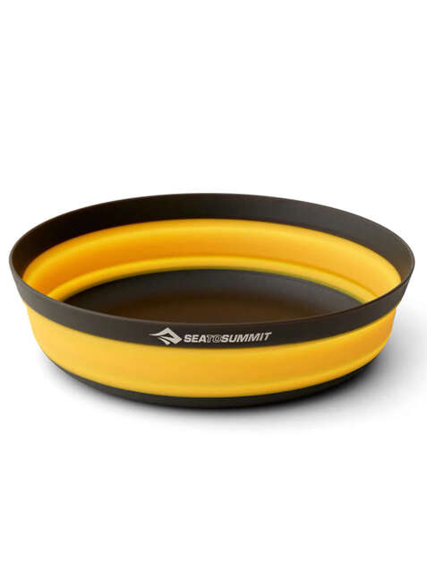 Miska składana Sea to Summit Frontier Ultralight Collapsible Bowl L - sulphur yellow