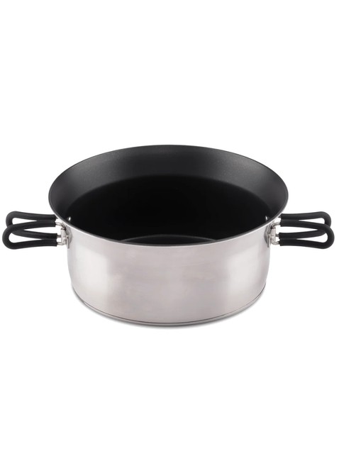 Naczynia kempingowe Petromax Dimego Camping Pot Set - stainless steel