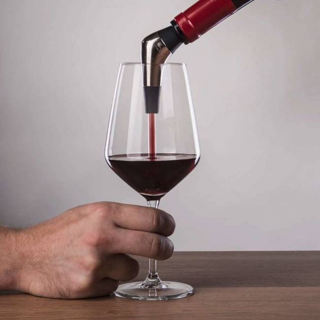 Nalewak do powolnego nalewania wina Vacu Vin - opakowanie prezentowe