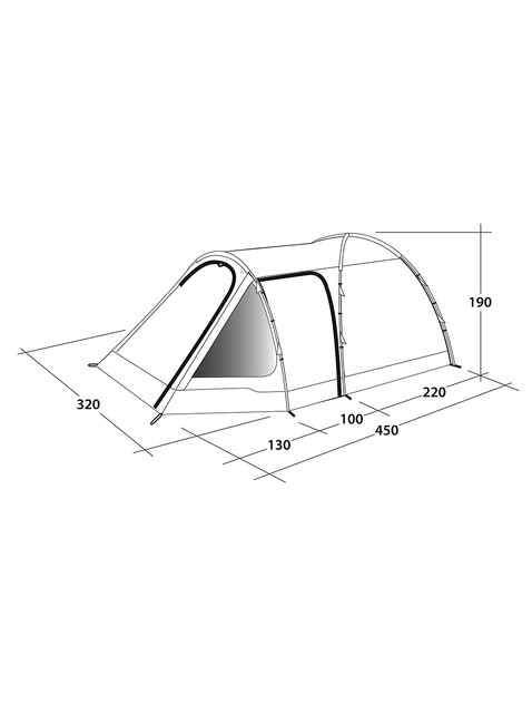 Namiot 5-osobowy Outwell Cloud 5 Plus - blue