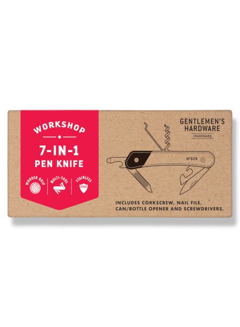 Narzędzie wielofunkcyjne z nożem Gentlemen's Hardware Pen Knife Multi-Tool