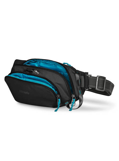 Nerka antykradzieżowa Pacsafe ECO Waist Pack - econyl black