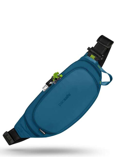 Nerka antykradzieżowa Pacsafe ECO Waist Pack - econyl tidal teal