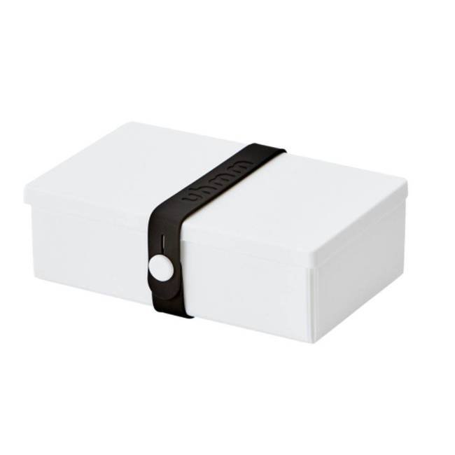 No.01 lunchbox z opaską Uhmm - white /black