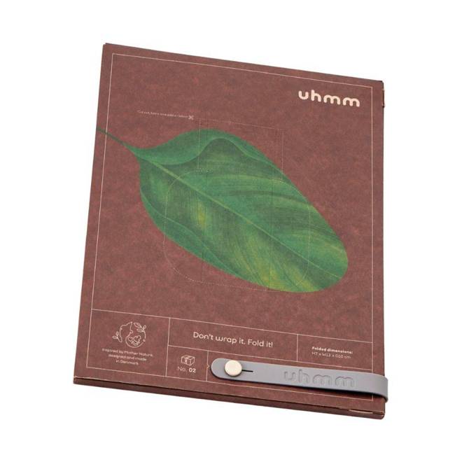 No.02 lunchbox składany z opaską Uhmm - mint green / mint