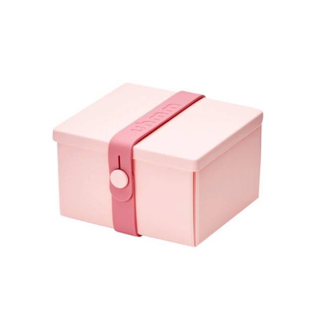 No.02 pudełko na drobiazgi z opaską Uhmm - pink / pink