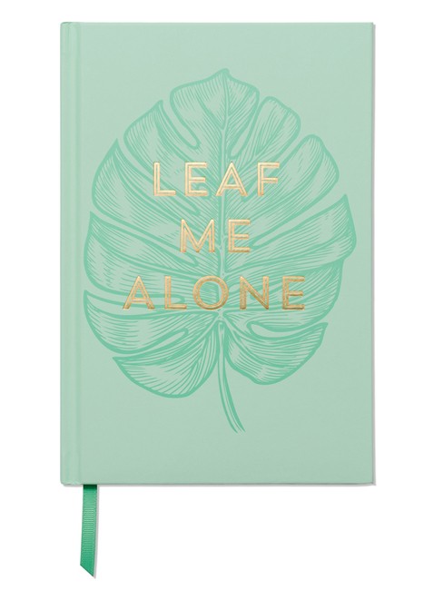 Notatnik 240 stron Designworks Ink Journal - Leaf me alone