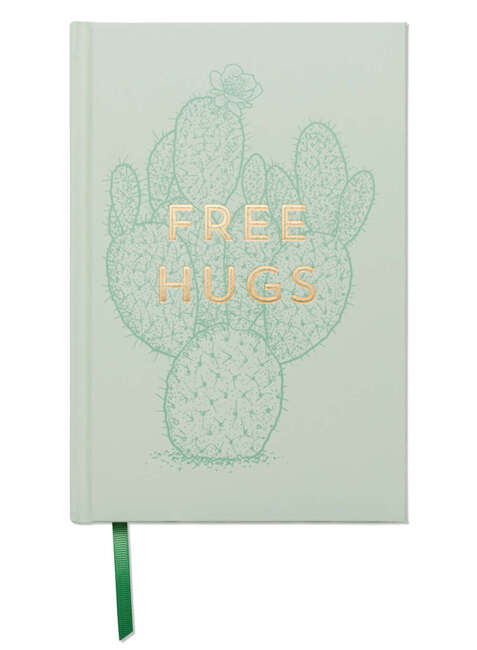 Notatnik 240 stron Designworks Ink Journal - free hugs