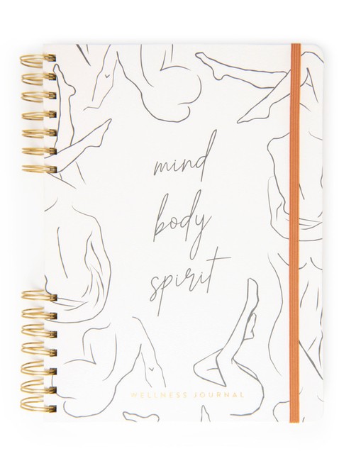 Notatnik Designworks Ink Guided Wellness Journal 200 stron - mind body spirit