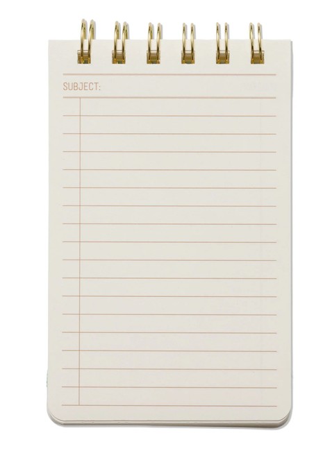 Notes Designworks Ink Vintage Sass Notepad 80 stron - what the shell
