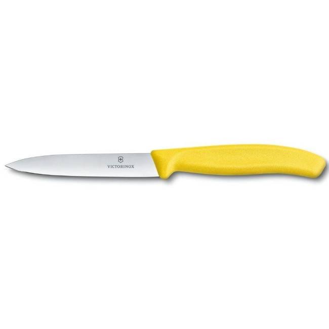 Nóż kuchenny 10 cm Swiss Classic Victorinox - żółty