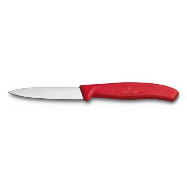 Nóż kuchenny Victorinox Swiss Classic Paring Knife 8 cm - czerwony