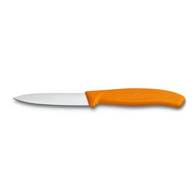 Nóż kuchenny Victorinox Swiss Classic Paring Knife 8 cm - pomarańczowy