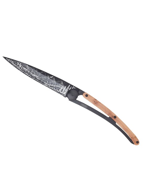 Nóż składany Deejo Pocket Knife Juniper Wood - mountain