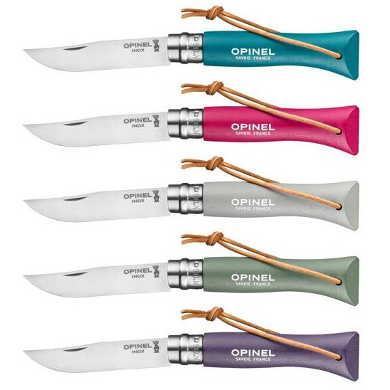 Nóż  składany Opinel Inox Colorama N°07 - anise