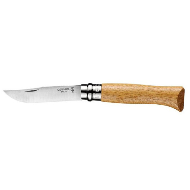 Nóż składany Opinel Inox Lux Oak  N°08