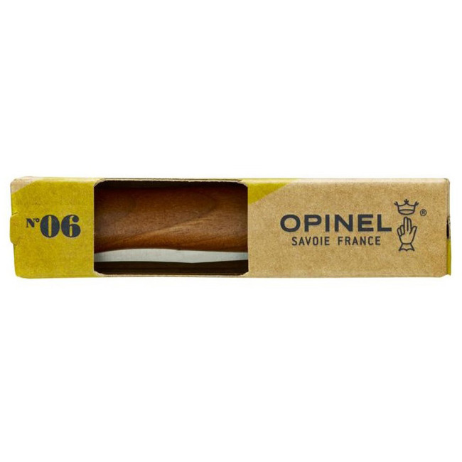 Nóż składany Opinel Inox Lux Walnut N°06