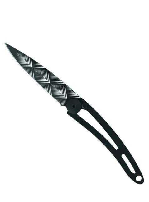 Nóż składany z linką Deejo Pocket Knife Naked 15 g - art deco