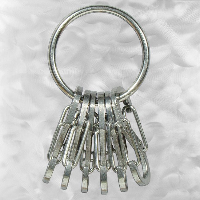 O-ring do kluczy S-Biner KeyRing Steel Nite Ize - czarny