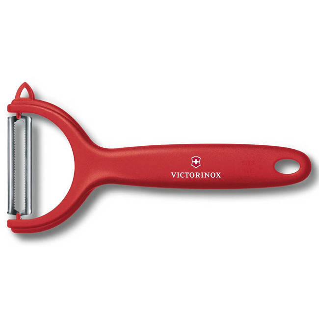 Obieraczka z poziomym ostrzem Swiss Classic Victorinox - red