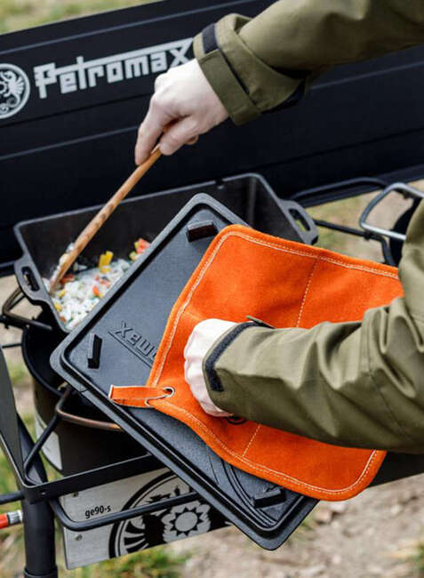 Ognioodporne uchwyty do garnków Petromax Aramid Potholder 2 szt. - orange 