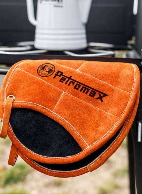 Ognioodporne uchwyty rękawice do garnków Petromax Aramid Potholder 2 szt. - orange 