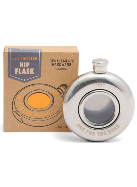 Okrągła piersiówka Gentlemen's Hardware Round Hip Flask 135 ml