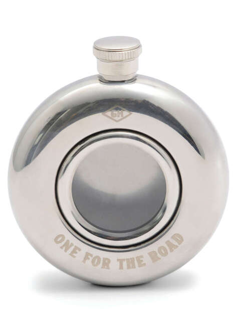 Okrągła piersiówka Gentlemen's Hardware Round Hip Flask 135 ml