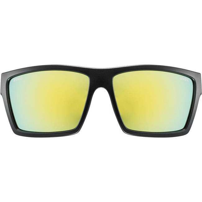 Okulary Uvex Lgl 29 - black mat / mirror yellow