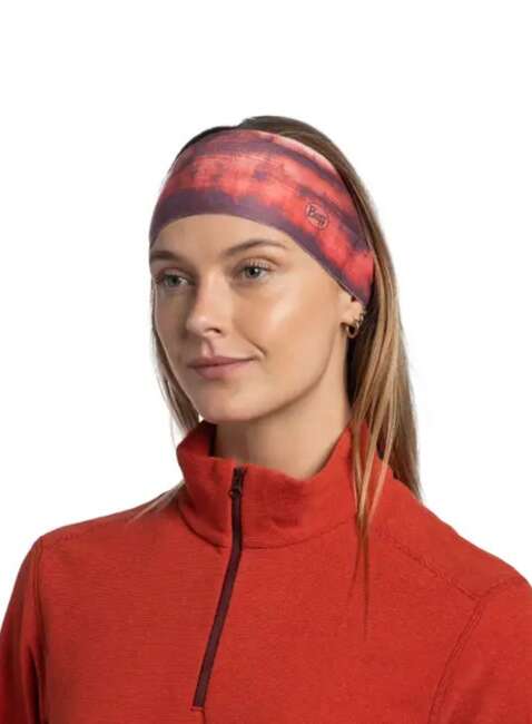 Opaska Buff ThermoNet® Headband - matewa garnet