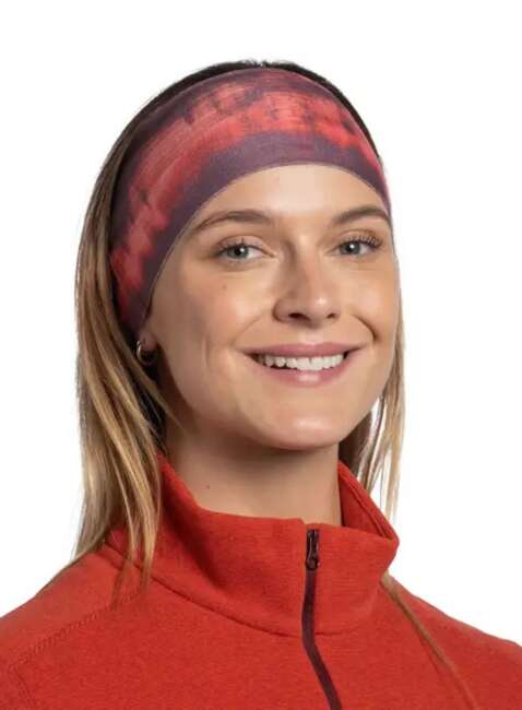 Opaska Buff ThermoNet® Headband - matewa garnet