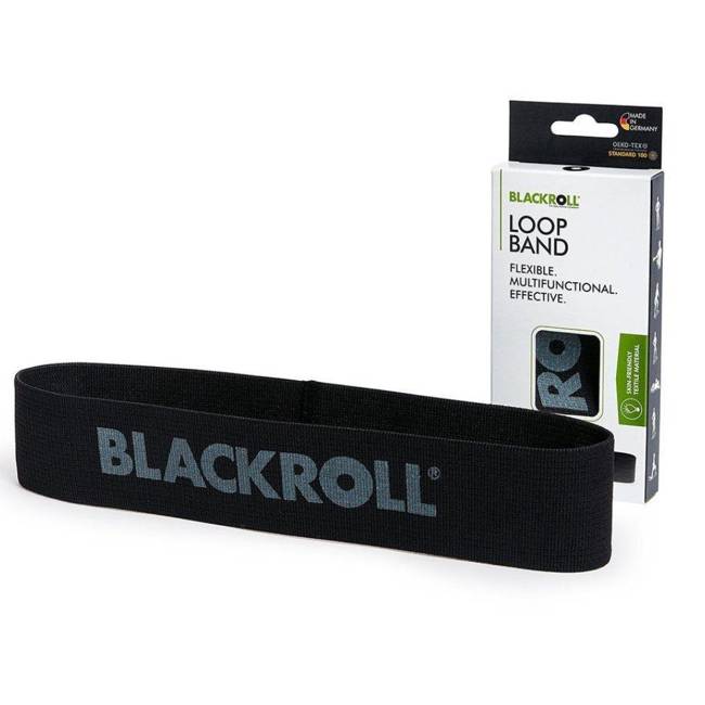 Opaska do ćwiczeń Loop Band Blackroll - black