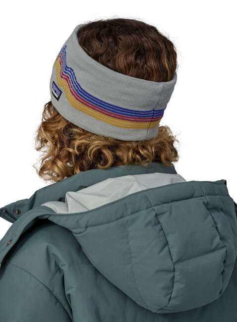 Opaska na głowę Patagonia Powder Town Headband - ridge rise / sleet green